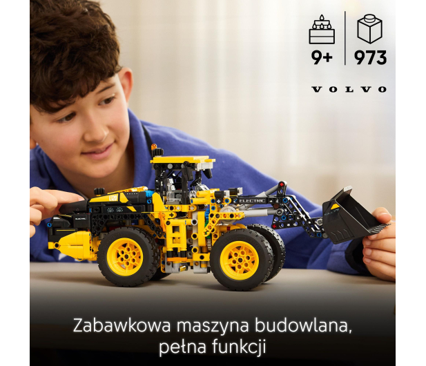 LEGO Technic 42209 Ładowarka kołowa Volvo L120 electric - 1331619 - zdjęcie 4